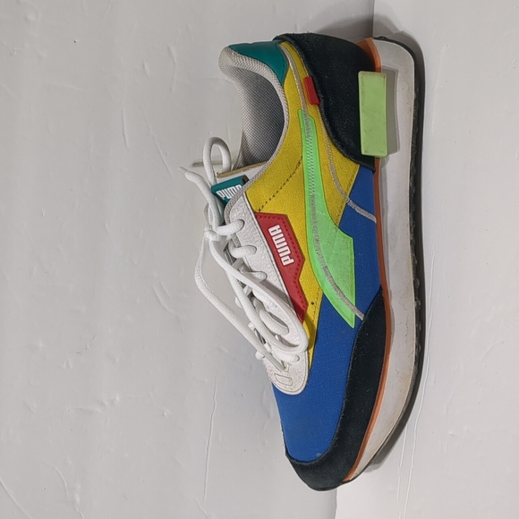 Puma Other - Puma Future Rider Twofold SD neon Shoes multicolor big boys 6.5c